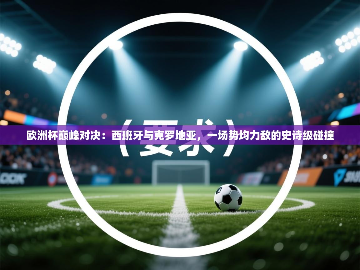 欧洲杯巅峰对决:西班牙与克罗地亚,一场势均力敌的史诗级碰撞 第2张